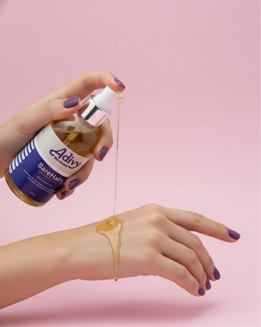 BareHairy- Body Hair Minimizing Dry Oil (250ml)